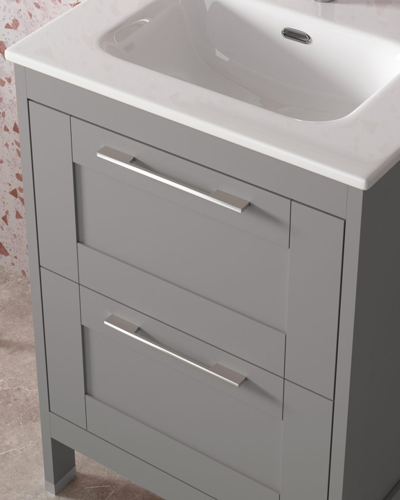 Mueble de baño sin lavabos Toscana en acabado color blanco, 80cm(alto)  120cm(ancho) 47cm(